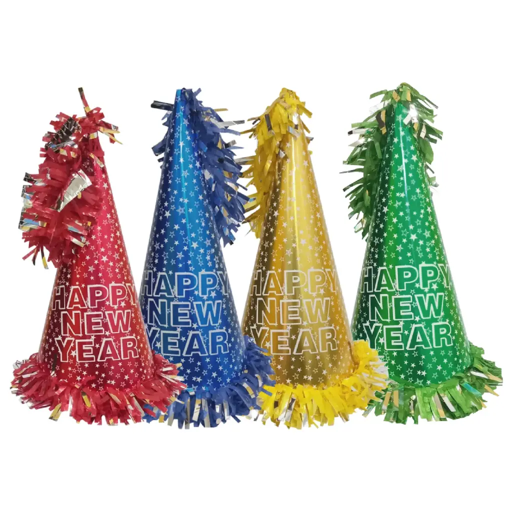 SOMBRERO DE CONO AÑO NUEVO GRANDE