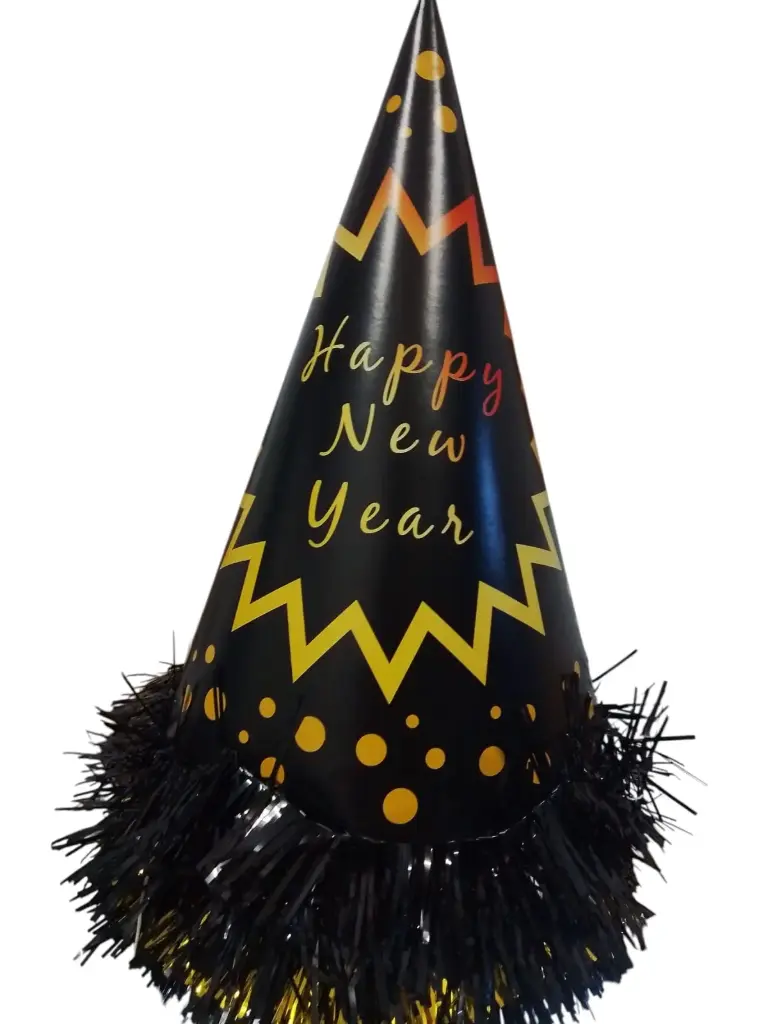 SOMRERO DE CONO HAPPY NYE YEAR 