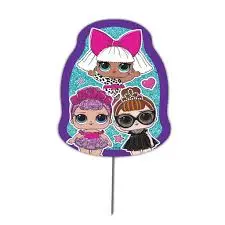 [107160] TOPPERS DECORACION DE "LOL"