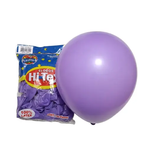[3451] 12" HI-TEX LILA C/100PZS