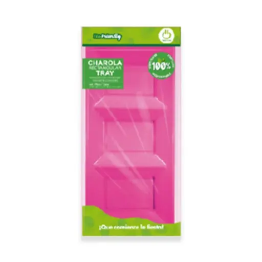 [88] CHAROLA PARTY IS ON RECTANGULAR MAGENTA C/3PZS