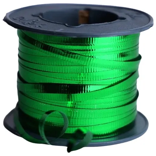 [7878] CARRETE RULIN METALIZADO VERDE NO.1.5 MM C/200 M