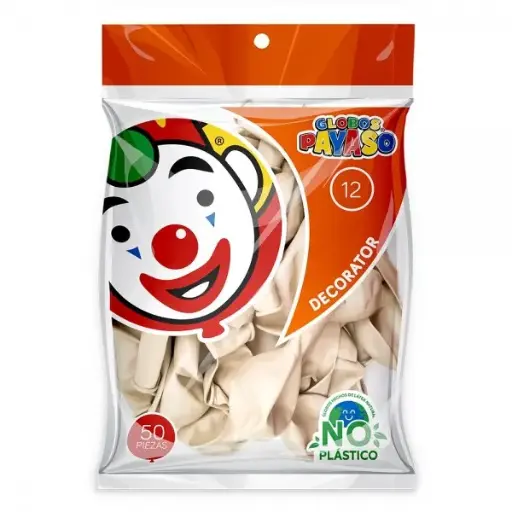 [16] 12" PAYASO VINTAGE FÓSIL C/50PZS