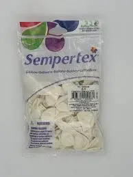 [262] 5" SEMPERTEX FASHION BLANCO C/50PZS