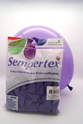 [0784] 12" SEMPERTEX FASHION LILA C/50 PZS
