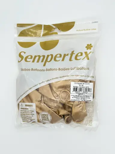 [3231] 18" SEMPERTEX REFLEX DORADO C/15 PZS