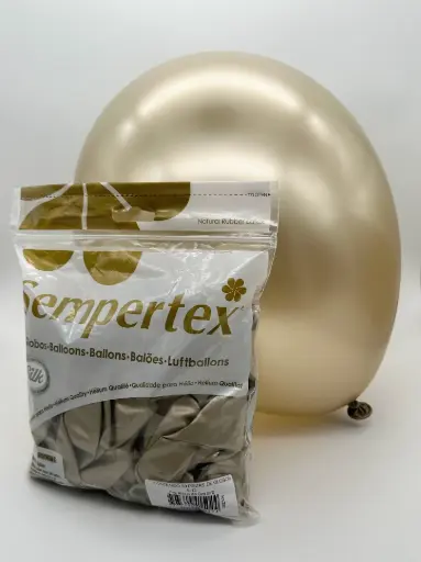 [5024] 12" SEMPERTEX SILK ROCIO DE ORO C/50PZS