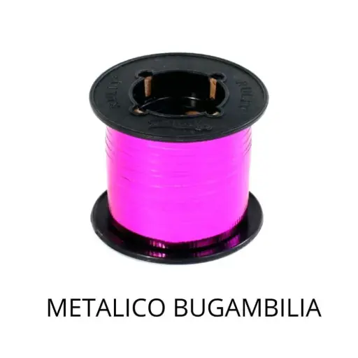 [3445] CARRETE RULIN METALIZADO BUGAMBILIA NO 1.5MM