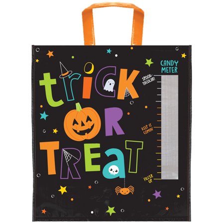 [43214] BOLSA DE DULCES HALLOWEEN TRICK OR TREAT TOTE BAG 16X14