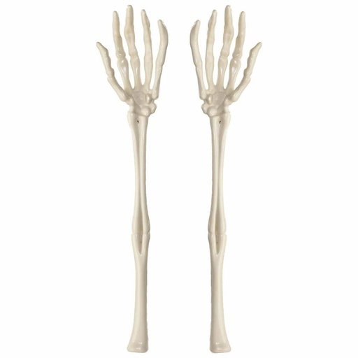 [96953] DECORACIÓN MANOS DE ESQUELETO HALLOWEEN