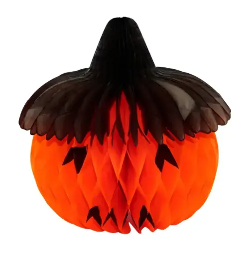 [4522] DECORACIÓN CALABAZA PAPEL CHINA