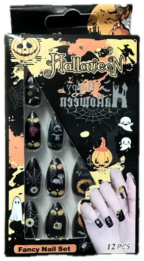 [543] UÑAS TEMATICA HALLOWEEN