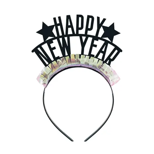 [5514] IRISDECENT FRINGE HEADBANDS 4CT