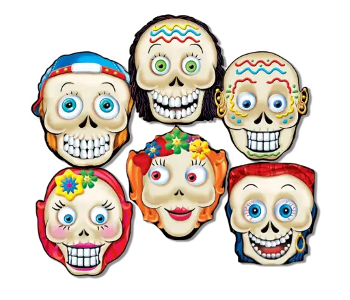 [0051] MASCARAS DE CARTON CATRINAS