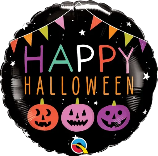 [2982] IMP18" HAPPY HALLOWEEN CALABAZAS