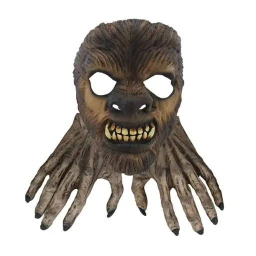 [2038] MASCARA CON GARRAS DE HOMBRE LOBO