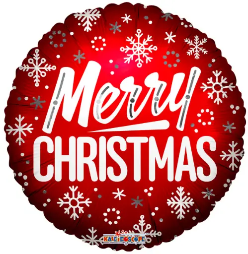 [2360] IMP9" MERRY CHRISTMAS RED