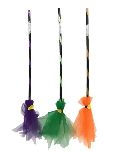 [0752] ESCOBA BRUJA COLORES