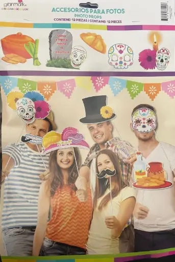[3290] ACCESORIO PARA FOTOS CALABERAS
