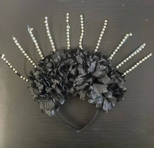 [5226] DIADEMA DE FLORES