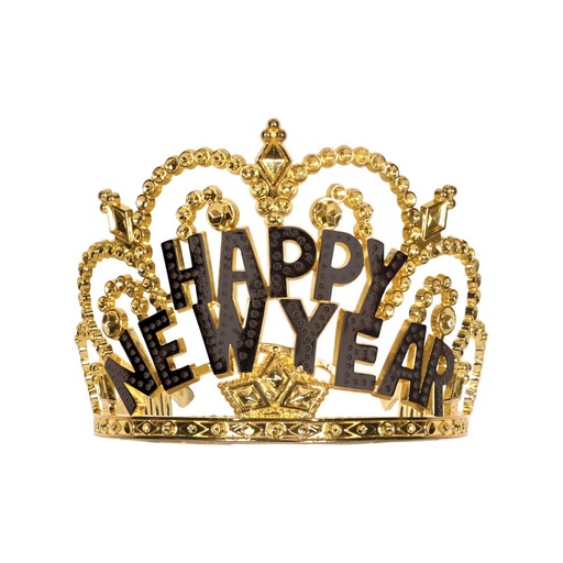 [80088] TIARA DE PLÁSTICO HAPPY NEW YEAR
