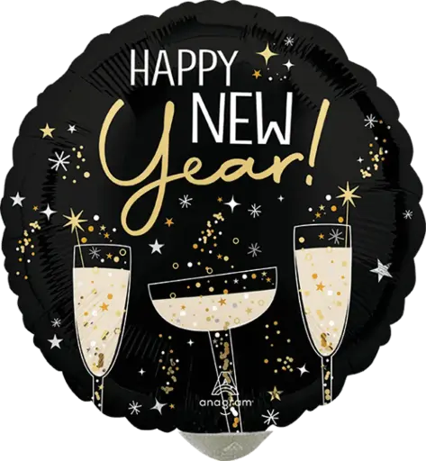 [1473] IMP9" BUBBLY NEW YEAR 