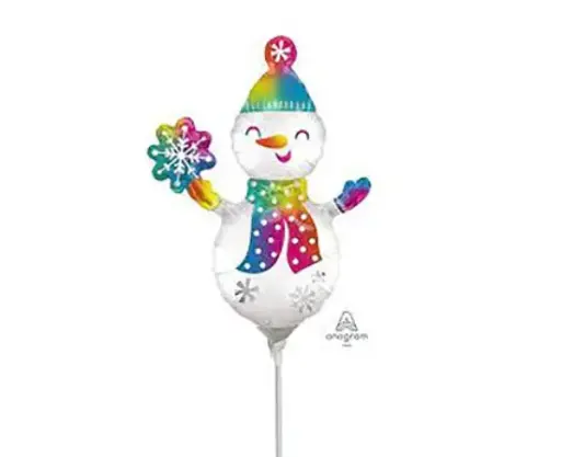 [0556] MINI SHAPE SNOW MAN HAPPY