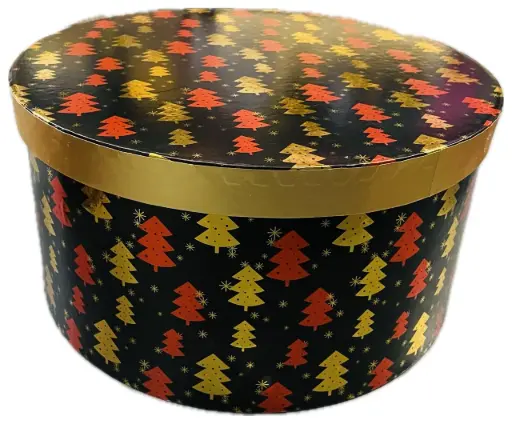 [4322] CAJA CILINDRO NAVIDEÑA "C"