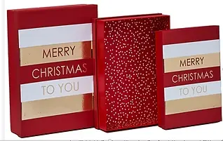 [6774] CAJA RECTANGULAR CHICA MERRY CHRISMAS TO YOU