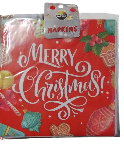 [0516] NAPKINS MERRY CHISTMAS