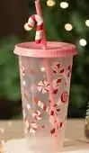 [0363] VASO DE PLASTICO NAVIDEÑO STAR 24 OZ