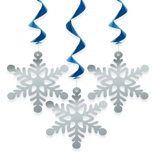 [1837] GUIRNALDA COPO DE NIEVE BLANCO 