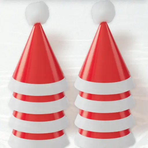 [6563] SOMBREROS DE NAVIDAD MINI