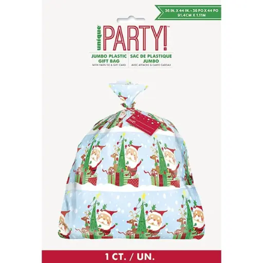 [8688] BOLSA JUMBO DE REGALO PAPA NOEL 