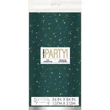 [81336] FOIL TABLECOVER MODERN CHRISTMAS 