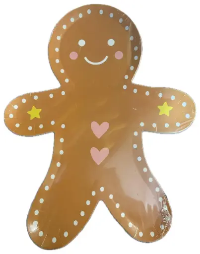 [11523] PLATO MUÑECO DE GENGIBRE