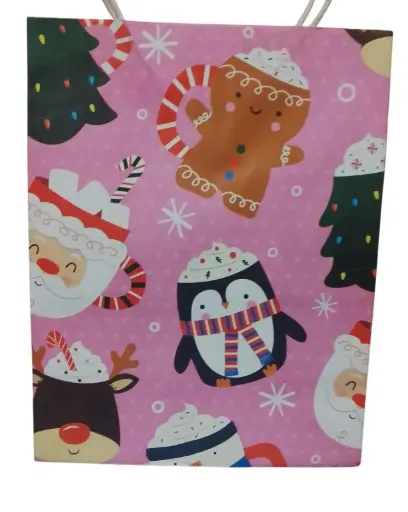 [8902] BOLSA DE REGALO NAVIDAÑA VARIOS DISEÑOS