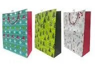 [2628] BOLSA DE REGALO NAVIDEÑA VARIOS DISEÑOS 