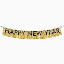 [4316] BANNER HNY CON FLECOS DORADO