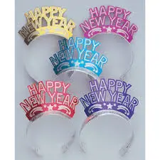 [3625] DIADEMA HAPPY NEW YEAR DE COLORES