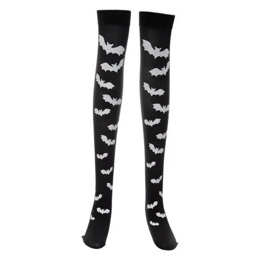 [101080] CALCETINES DE HALLOWEEN NEGRAS