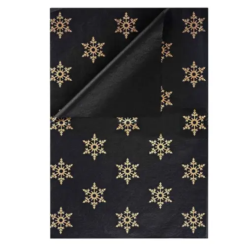 [107] BOLSAS DE PAPEL NEGRO CON COPOS