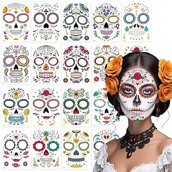 [3435] TATTOOS DAY OF THE DEAD